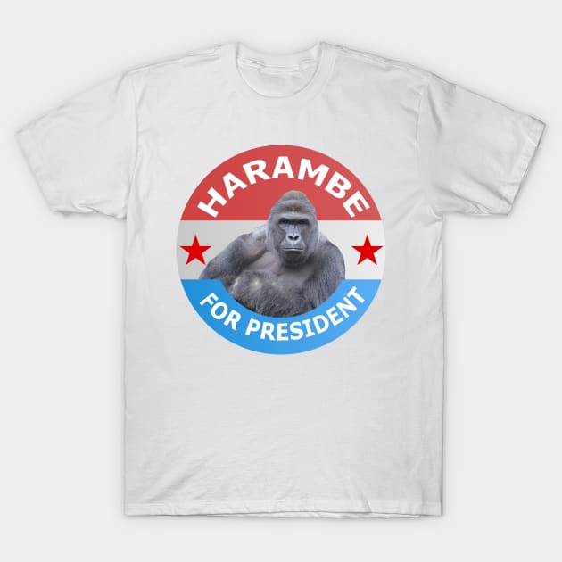 Harambe for President T-Shirt by CincinnatiZoo